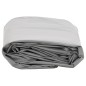 vidaXL Abdeckplane Grau 1,5x2,5 m 600 g/m² vidaXL Abdeckplane Grau 1,5x2,5 m 600 g/m²