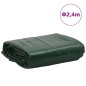 vidaXL Abdeckplane Grün Ø 2,4 m 600 /m² vidaXL Abdeckplane Grün Ø 2,4 m 600 /m²