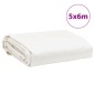 vidaXL Abdeckplane Weiß 5x6 m 600 g/m² vidaXL Abdeckplane Weiß 5x6 m 600 g/m²