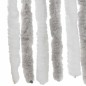 vidaXL Fliegenvorhang Hellgrau und Weiß 100x230 cm Chenille vidaXL Fliegenvorhang Hellgrau und Weiß 100x230 cm Chenille