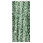 vidaXL Fliegenvorhang Grün und Weiß 56x200 cm Chenille vidaXL Fliegenvorhang Grün und Weiß 56x200 cm Chenille