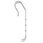 vidaXL Pool-Leiter 54x38x184,5 cm Edelstahl 304 vidaXL Pool-Leiter 54x38x184,5 cm Edelstahl 304