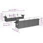 vidaXL 9-tlg. Garten-Sofagarnitur mit Kissen Schwarz Poly Rattan vidaXL 9-tlg. Garten-Sofagarnitur mit Kissen Schwarz Poly Rattan