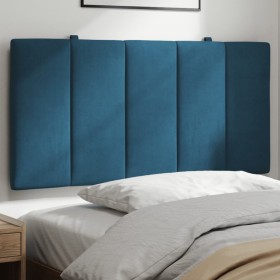 vidaXL Kopfteil-Kissen Blau 100 cm Samt