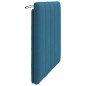 vidaXL Kopfteil-Kissen Blau 100 cm Samt