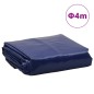 vidaXL Abdeckplane Blau Ø 4 m 600 /m² vidaXL Abdeckplane Blau Ø 4 m 600 /m²
