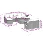 vidaXL 10-tlg. Garten-Sofagarnitur mit Kissen Schwarz Poly Rattan vidaXL 10-tlg. Garten-Sofagarnitur mit Kissen Schwarz Poly Rattan