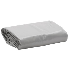 vidaXL Abdeckplane Grau Ø 5 m 600 /m²