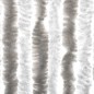 vidaXL Fliegenvorhang Hellgrau und Weiß 100x220 cm Chenille vidaXL Fliegenvorhang Hellgrau und Weiß 100x220 cm Chenille