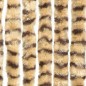 vidaXL Fliegenvorhang Beige und Braun 100x200 cm Chenille vidaXL Fliegenvorhang Beige und Braun 100x200 cm Chenille