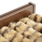 vidaXL Fliegenvorhang Beige und Braun 100x200 cm Chenille vidaXL Fliegenvorhang Beige und Braun 100x200 cm Chenille