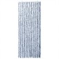vidaXL Fliegenvorhang Silbern 100x230 cm Chenille vidaXL Fliegenvorhang Silbern 100x230 cm Chenille