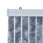 vidaXL Fliegenvorhang Silbern 100x230 cm Chenille vidaXL Fliegenvorhang Silbern 100x230 cm Chenille