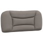 vidaXL Bettgestell mit Kopfteil Taupe 80x200 cm Stoff vidaXL Bettgestell mit Kopfteil Taupe 80x200 cm Stoff