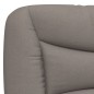 vidaXL Bettgestell mit Kopfteil Taupe 80x200 cm Stoff vidaXL Bettgestell mit Kopfteil Taupe 80x200 cm Stoff