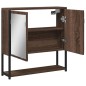 vidaXL Bad-Spiegelschrank Braun Eiche-Optik 60x16x60cm Holzwerkstoff vidaXL Bad-Spiegelschrank Braun Eiche-Optik 60x16x60cm Holzwerkstoff