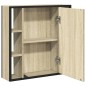 vidaXL Bad-Spiegelschrank Sonoma-Eiche 60x16x60 cm Holzwerkstoff vidaXL Bad-Spiegelschrank Sonoma-Eiche 60x16x60 cm Holzwerkstoff