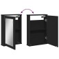 vidaXL Bad-Spiegelschrank Schwarz 42x12x60 cm Holzwerkstoff vidaXL Bad-Spiegelschrank Schwarz 42x12x60 cm Holzwerkstoff