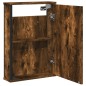 vidaXL Bad-Spiegelschrank Räuchereiche 42x12x60 cm Holzwerkstoff vidaXL Bad-Spiegelschrank Räuchereiche 42x12x60 cm Holzwerkstoff