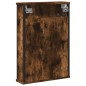 vidaXL Bad-Spiegelschrank Räuchereiche 42x12x60 cm Holzwerkstoff vidaXL Bad-Spiegelschrank Räuchereiche 42x12x60 cm Holzwerkstoff