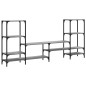 vidaXL TV-Schrank Grau Sonoma 206,5x28,5x95 cm Holzwerkstoff vidaXL TV-Schrank Grau Sonoma 206,5x28,5x95 cm Holzwerkstoff