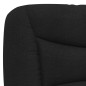 vidaXL Bettgestell mit Kopfteil Schwarz 180x200 cm Stoff vidaXL Bettgestell mit Kopfteil Schwarz 180x200 cm Stoff