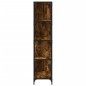 vidaXL Bücherregal 4 Etagen Räuchereiche 139x33,5x149 cm Holzwerkstoff vidaXL Bücherregal 4 Etagen Räuchereiche 139x33,5x149 cm Holzwerkstoff