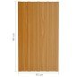 vidaXL Dachpaneele 12 Stk. Verzinkter Stahl Holzoptik Hell 80x45 cm vidaXL Dachpaneele 12 Stk. Verzinkter Stahl Holzoptik Hell 80x45 cm
