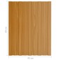 vidaXL Dachpaneele 12 Stk. Verzinkter Stahl Holzoptik Hell 60x45 cm vidaXL Dachpaneele 12 Stk. Verzinkter Stahl Holzoptik Hell 60x45 cm