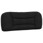 vidaXL Bettgestell mit Kopfteil Schwarz 100x200 cm Stoff vidaXL Bettgestell mit Kopfteil Schwarz 100x200 cm Stoff
