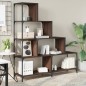 vidaXL Bücherregal 4 Etagen Braun Eichen-Optik 139x33,5x149 cm vidaXL Bücherregal 4 Etagen Braun Eichen-Optik 139x33,5x149 cm
