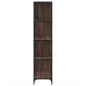 vidaXL Bücherregal 4 Etagen Braun Eichen-Optik 139x33,5x149 cm vidaXL Bücherregal 4 Etagen Braun Eichen-Optik 139x33,5x149 cm