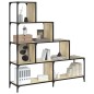 vidaXL Bücherregal 4 Etagen Sonoma-Eiche 139x33,5x149 cm Holzwerkstoff vidaXL Bücherregal 4 Etagen Sonoma-Eiche 139x33,5x149 cm Holzwerkstoff