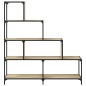 vidaXL Bücherregal 4 Etagen Sonoma-Eiche 139x33,5x149 cm Holzwerkstoff vidaXL Bücherregal 4 Etagen Sonoma-Eiche 139x33,5x149 cm Holzwerkstoff