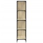 vidaXL Bücherregal 4 Etagen Sonoma-Eiche 139x33,5x149 cm Holzwerkstoff vidaXL Bücherregal 4 Etagen Sonoma-Eiche 139x33,5x149 cm Holzwerkstoff
