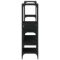 vidaXL TV-Schrank Schwarz 206,5x28,5x95 cm Holzwerkstoff vidaXL TV-Schrank Schwarz 206,5x28,5x95 cm Holzwerkstoff