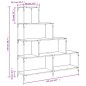 vidaXL Bücherregal 4 Etagen Schwarz 139x33,5x149 cm Holzwerkstoff vidaXL Bücherregal 4 Etagen Schwarz 139x33,5x149 cm Holzwerkstoff