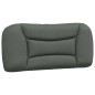 vidaXL Bettgestell mit Kopfteil Dunkelgrau 80x200 cm Stoff vidaXL Bettgestell mit Kopfteil Dunkelgrau 80x200 cm Stoff