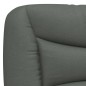 vidaXL Bettgestell mit Kopfteil Dunkelgrau 80x200 cm Stoff vidaXL Bettgestell mit Kopfteil Dunkelgrau 80x200 cm Stoff