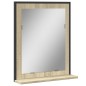 vidaXL Badspiegel mit Ablage Sonoma-Eiche 50x12x60 cm Holzwerkstoff vidaXL Badspiegel mit Ablage Sonoma-Eiche 50x12x60 cm Holzwerkstoff