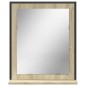 vidaXL Badspiegel mit Ablage Sonoma-Eiche 50x12x60 cm Holzwerkstoff vidaXL Badspiegel mit Ablage Sonoma-Eiche 50x12x60 cm Holzwerkstoff