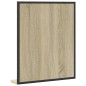 vidaXL Badspiegel mit Ablage Sonoma-Eiche 50x12x60 cm Holzwerkstoff vidaXL Badspiegel mit Ablage Sonoma-Eiche 50x12x60 cm Holzwerkstoff