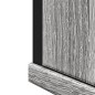 vidaXL Bad-Spiegelschrank Grau Sonoma 42x12x60 cm Holzwerkstoff vidaXL Bad-Spiegelschrank Grau Sonoma 42x12x60 cm Holzwerkstoff