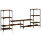 vidaXL TV-Schrank Räuchereiche 206,5x28,5x95 cm Holzwerkstoff vidaXL TV-Schrank Räuchereiche 206,5x28,5x95 cm Holzwerkstoff