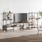 vidaXL TV-Schrank Räuchereiche 206,5x28,5x95 cm Holzwerkstoff vidaXL TV-Schrank Räuchereiche 206,5x28,5x95 cm Holzwerkstoff