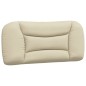 vidaXL Bettgestell mit Kopfteil Creme 80x200 cm Stoff vidaXL Bettgestell mit Kopfteil Creme 80x200 cm Stoff