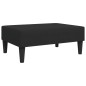 vidaXL Schlafsofa 2-Sitzer mit Fußhocker Schwarz Samt vidaXL Schlafsofa 2-Sitzer mit Fußhocker Schwarz Samt