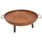 vidaXL Feuerschale 67,5x58x22,5 cm Stahl vidaXL Feuerschale 67,5x58x22,5 cm Stahl