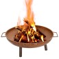 vidaXL Feuerschale 67,5x58x22,5 cm Stahl vidaXL Feuerschale 67,5x58x22,5 cm Stahl
