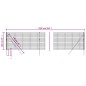 vidaXL Maschendrahtzaun Grün 1x25 m Verzinkter Stahl vidaXL Maschendrahtzaun Grün 1x25 m Verzinkter Stahl